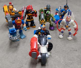 SET 7 ACTION MAN HASBRO ORIGINALI