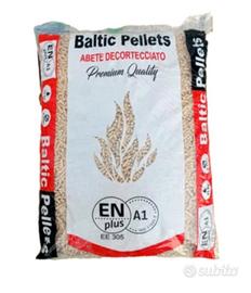 Pellet Baltic premium Abete Bianco 15 kg (9 sacchi