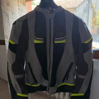 Giacca moto donna con protezioni + paraschiena