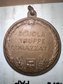 Medaglia bronzo esercito Scuola Truppe Corazzate