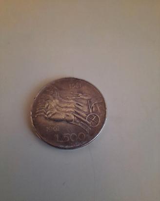 500 lire argento 1961