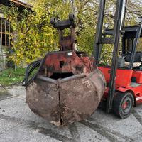 benna Rozzi per escavatore con CE- portata 1200L