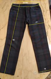 Pantaloni lana, motivo tartan. Bardelli  (18)