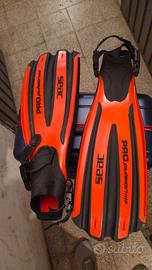 pinne seac pro pulsion taglia s-m cinghiolo ottime