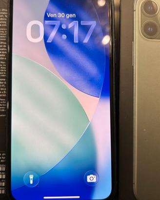 Iphone 11 PRO 256 GB batteria 100%