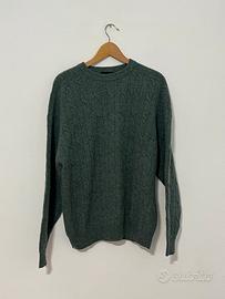Maglione Boggi Milano verde taglia L ottime cond.