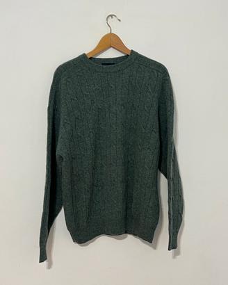 Maglione Boggi Milano verde taglia L ottime cond.
