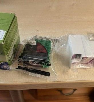 5 cartucce HP 301 per stampante