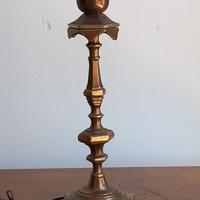 Lampada candelabro di metallo