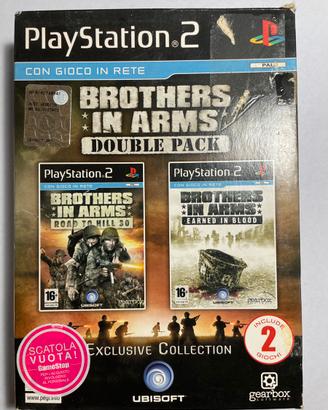 Brothers in Arms Double Pack completo PS2 ITA PAL