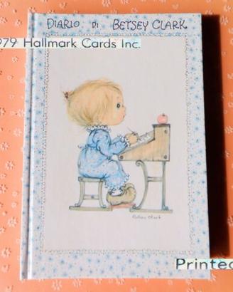 🌈 VINTAGE 1970 80 Betsey Clark DIARIO collezione