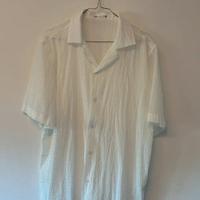 Camicia bianca con struttura elasticizzata ZARA