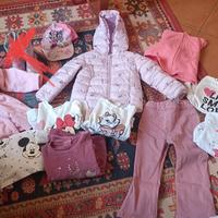 lotto/set abbigliamento bambina primavera 18-24 