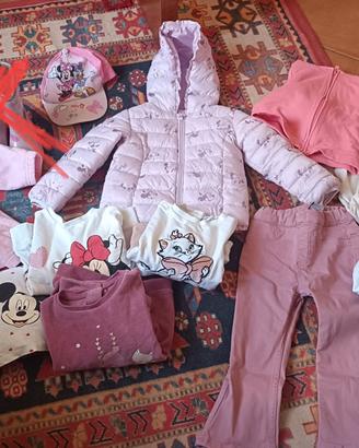 lotto/set abbigliamento bambina primavera 18-24 