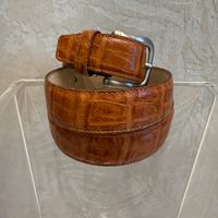 Cintura cuoio 110 cm accorciabile