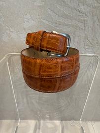Cintura cuoio 110 cm accorciabile