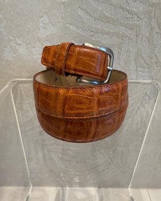 Cintura cuoio 110 cm accorciabile