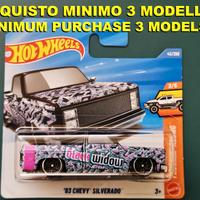 Hot Wheels '83 Chevy Silverado Black Widow