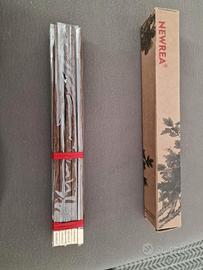 NEWREA 20 Bacchette Cinesi in Legno Pregiato – 10 