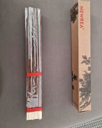 NEWREA 20 Bacchette Cinesi in Legno Pregiato – 10 