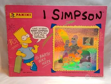 Simpsons – Album Figurine Panini 1991 Incompleto