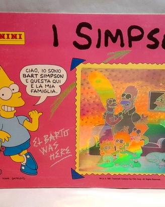 Simpsons – Album Figurine Panini 1991 Incompleto
