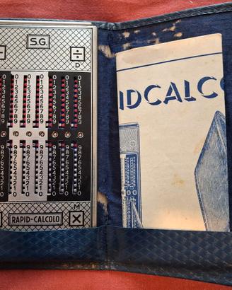 calcolatrice tascabile meccanica RAPID CALCOLO SG