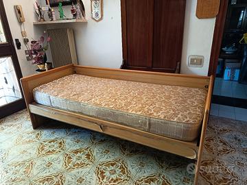 Letto singolo con lettino