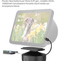 PlusAcc Base Batteria per Echo Show 8