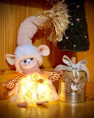 Idea regalo decorazione luminosa fatta a mano