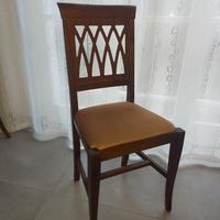 4 sedie in legno