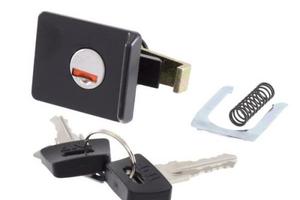 Serratura bauletto nera Vespa PK XL PX Arcobaleno