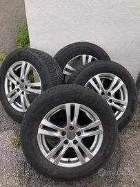 Cerchi Mak3 +gomme invernali hankook