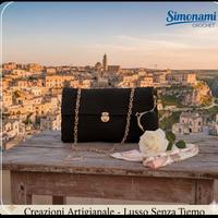 Borsa Cordino e Catena + Mini Wallet - Handmade
