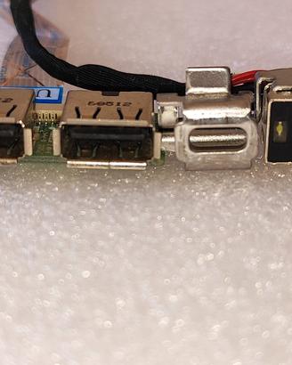 HP Pavilion serie DV5 Porte USB e alimentazione