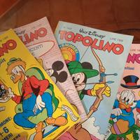 fumetti per bambini topolini Disney 1978-1987