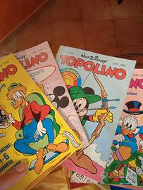 fumetti per bambini topolini Disney 1978-1987
