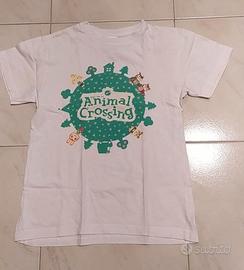 t-shirt NINTENDO ANIMAL CROSSING per bambini 9-11