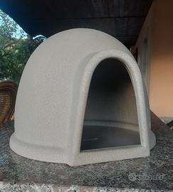 Cuccia igloo in resina