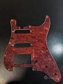 Battipenna rosso tartarugato "Strat style"