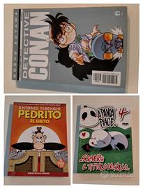 N. 3 fumetti:CONAN-PEDRITO EL DRITO-A PANDA PIACE.