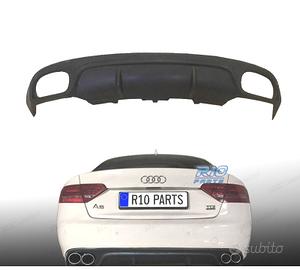 DIFFUSORE AUDI A5 COUPE CABRIO 07-11 LOOK DTM RS