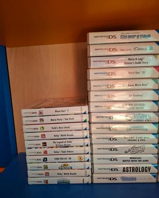 Vari giochi Nintendo 3Ds e Ds