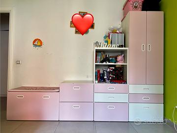 Mobili per cameretta bambina