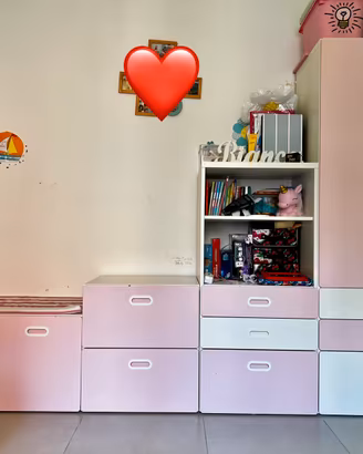 Mobili per cameretta bambina