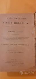 Bibbia del 1850 in ebraico