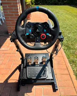 Volante Logitech g29 e supporto