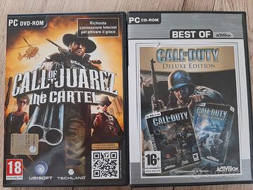 Giochi PC: CALL OF DUTY e CALL OF JUAREZ