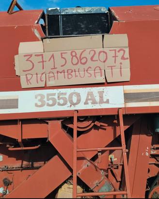Ricambi mietitrebbia 3550