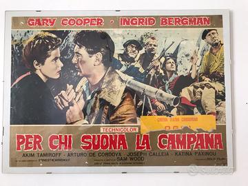 Poster del film Per chi suona la campana + cornice